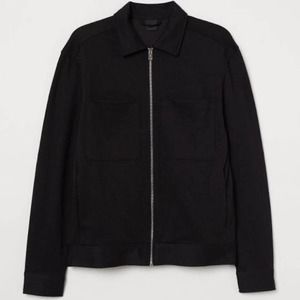 🔥NWOT H&M ZIP FRONT SHIRT JACKET🔥